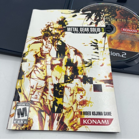 Metal Gear Solid 3: Snake Eater (Sony PlayStation 2, 2004) CIB Complete Tested - Picture 3 of 11